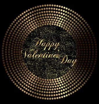 Happy valentines day Stock Illustration