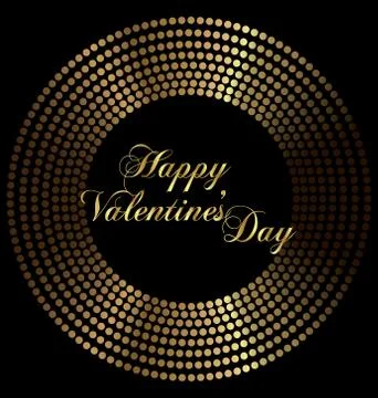 Happy valentines day Illustrazione stock