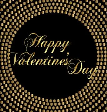 Happy valentines day Illustrazione stock