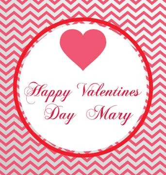 Happy valentines day Stock Illustration