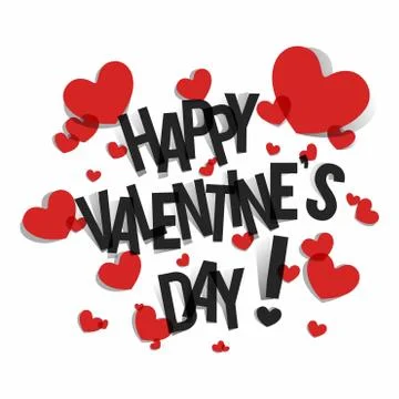 Happy Valentine's Day Illustrazione stock