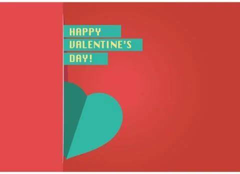 Happy Valentine's Day! Stock Illustration