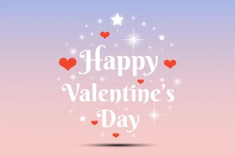 Happy valentine's day Illustrazione stock