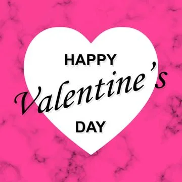 Happy Valentines day Stock Illustration