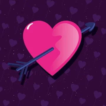 Happy valentines day Stock Illustration