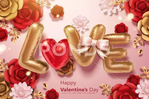 Happy Valentine's day Stock Illustration