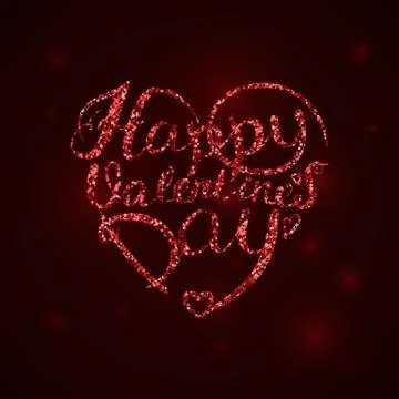 Happy Valentines Day. Stock Illustration