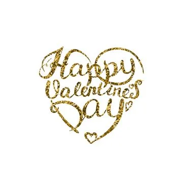 Happy Valentines Day. Stock Illustration