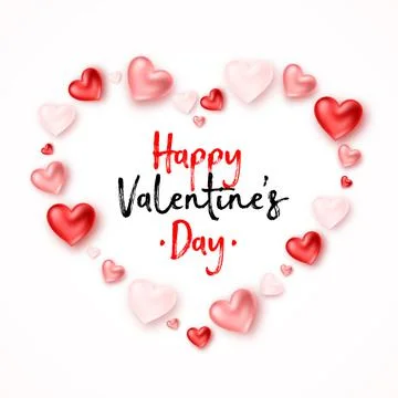 Happy Valentine's Day Stock Illustration
