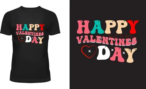 Happy Valentines Day Stock Illustration