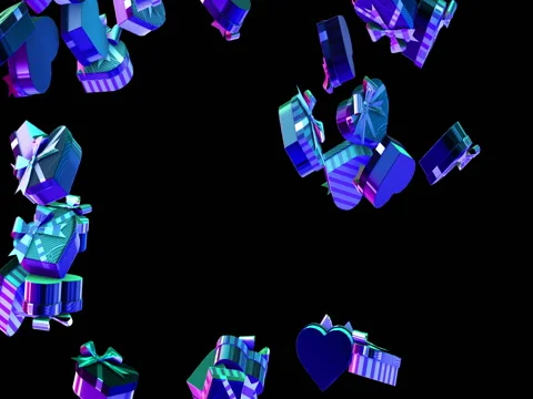 Happy Valentines day party Stock Footage 83537703