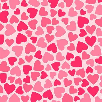 Happy Valentine's Day pattern Stock Illustration