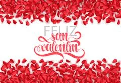 Feliz Dia De San Valentin - Happy Valentines Day Spanish Text