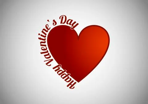 Happy Valentines Stock Illustration