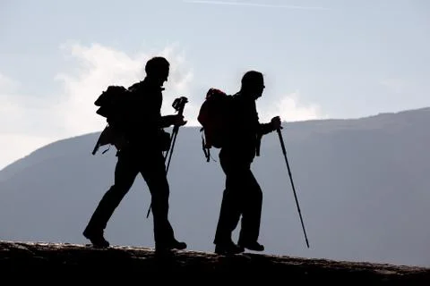 Happy walk Stock Photos