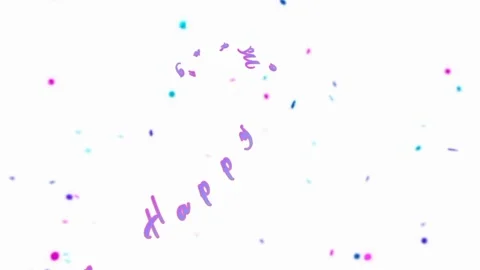 Happy Wedding violet Stock-Footage 233588879