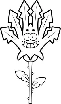 Happy Weed Stock Illustration