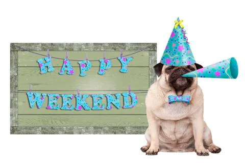 Happy weekend Stock-Fotos