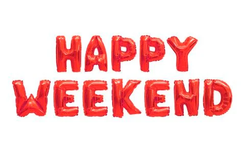 Happy weekend Stock Photos