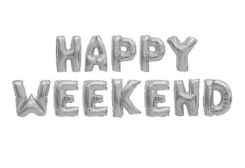 Happy weekend Stock Photos