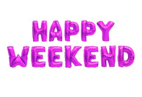 Happy weekend Stock Photos