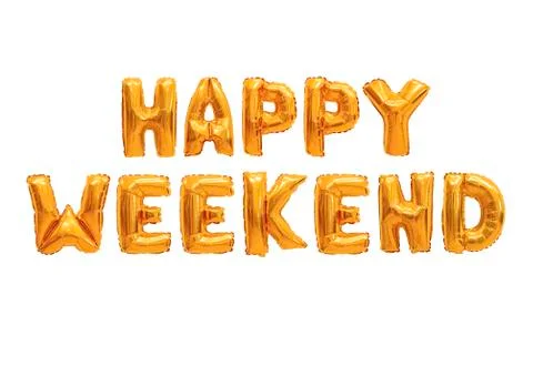 Happy weekend Stock Photos