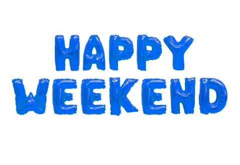 Happy weekend Stock Photos