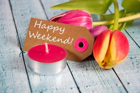 Happy Weekend Stock Photos