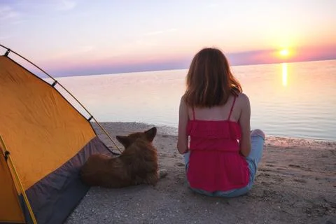 Happy weekend by the sea Foto stock