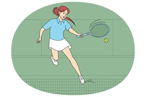 tennis court icon image vector illustration design sketch style Stock  Vector | Adobe Stock