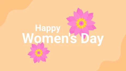 Happy women’s day Vídeo Stock 335654070