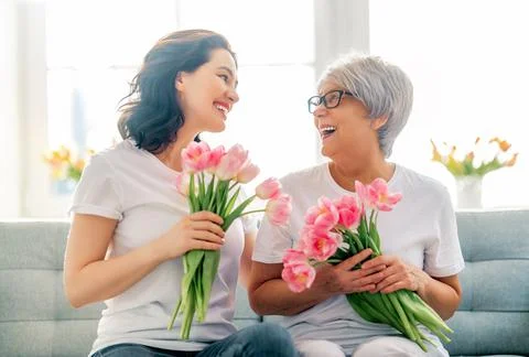 Happy women's day Stock Photos