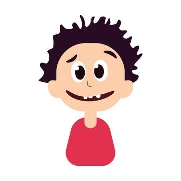 Happy young boy Stock-Illustration