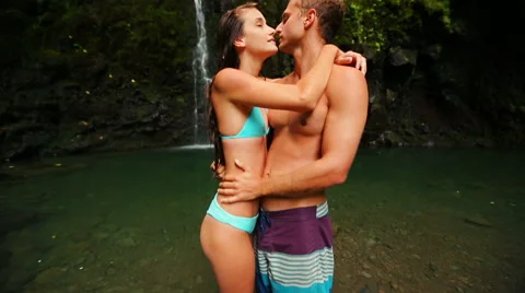 Happy Young Couple Stock Footage 52995950