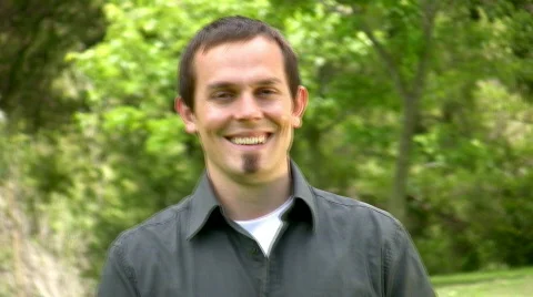 Happy young man Stock Footage 293731