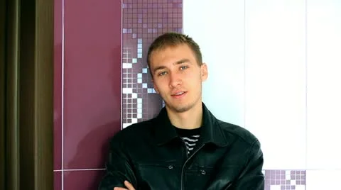 Happy young man. Stock Footage 12045587