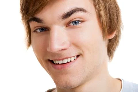 Happy young man Stock Photos