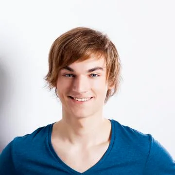 Happy young man Stock Photos