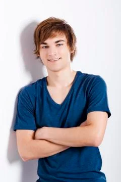 Happy young man Stock Photos
