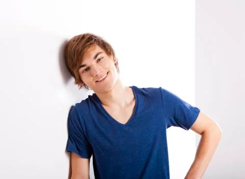 Happy young man Stock Photos