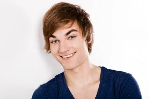 Happy young man Stock Photos