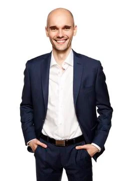 Happy Young Manager Stock Photos