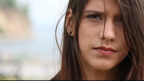 Happy young woman Stock Footage