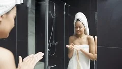 Smile Woman Bath Towel by Hasan Karaca - Pixels