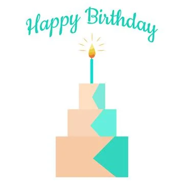 Happybirthday Illustrazione stock