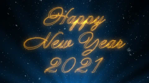 HappyNewYear2021 Stock Footage 145117605