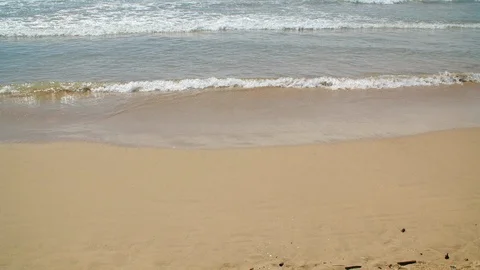 Hapuna Beach State Recreation Area near Kawaihae, Hawaii Stock-Footage 92825218