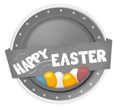 Hapy easter Stock Illustration
