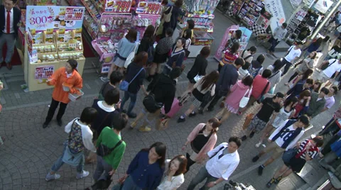 Harajuku Stock Footage 31485949