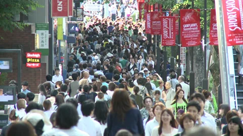 Harajuku Stock Footage 31486359